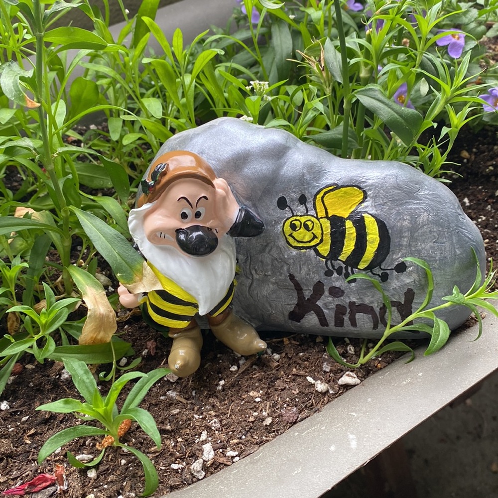 Be kind garden rock garden patio decor